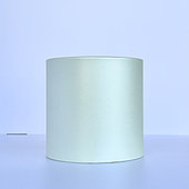 Коробка шляпная перламутровая, D18/H17,5 см, светло-зеленый