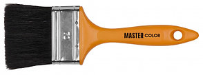 Кисть флейцевая смешанная щетина 70%ПБТ/30% натур. "MASTER color" для лаков и эмалей на основе растворителей 70 мм