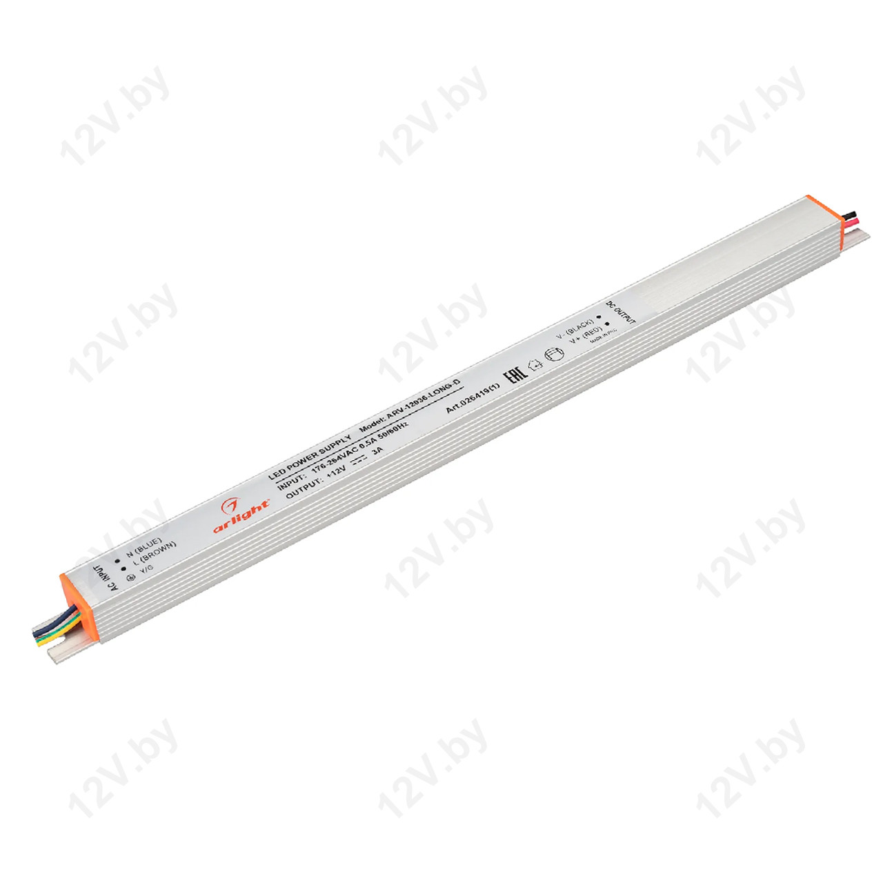 Блок питания ARV-12036-Long-D IP20 [L]