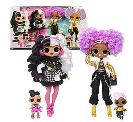 Набор из 4 кукол ЛОЛ L.O.L. Surprise! Winter Disco - Dollie & 24K D.J. 426165