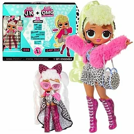 Кукла LOL Surprise OMG JK Серия 1 - Набор из 2 штук: Surprise Diva и Lady Diva - Лол 423157