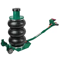 Домкрат подкатной пневматический 3т (h min-145мм,h max-500мм)+надставка-удлинитель-100мм