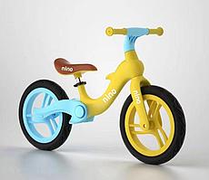 Беговел NINO XHT, НАДУВНЫЕ колеса, беговел складной