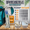 Аккумуляторный гвоздезабивной пистолет Makita 21V 2 Акб (Нейлер строительный), фото 4