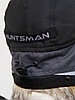 Шапка ушанка зимняя HUNTSMAN Полюс V2 Серый/Черный тк Cell, фото 7