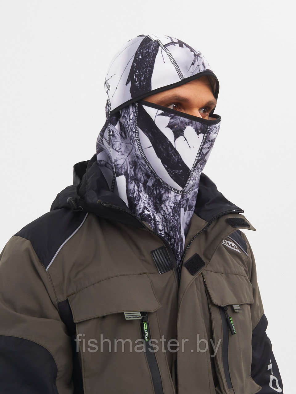 Шлем-маска HUNTSMAN Белый Лес тк Windblock