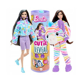Кукла Barbie Cutie Reveal Color Dream Зебра HRK39