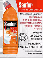 Средство для унитазов 750гр SANFOR WC Gel Super Power