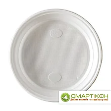 Тарелка d=205 А, белый К1800,Ф100 100 шт