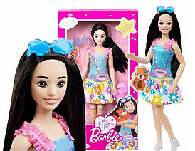 Кукла Barbie Моя первая Барби - Брюнетка с лисой HLL22