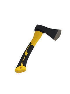 Топор кованый ТУНДРА, фиберглассовое 3К топорище 38 см, 800 г