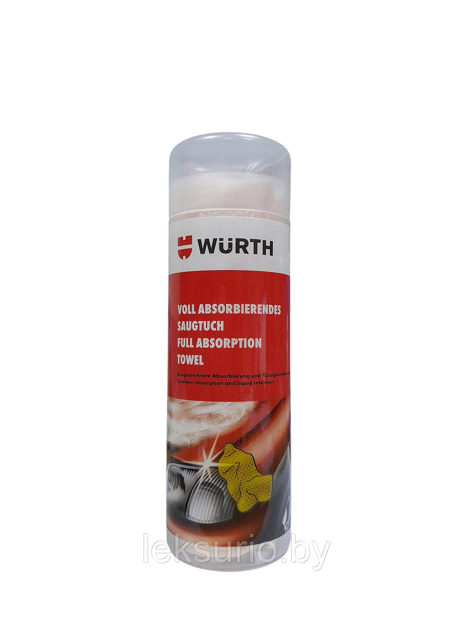 Влаговпитывающая салфетка для автомобиля WURTH