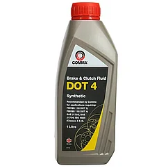 Тормозная жидкость Comma DOT-4 (1л.)