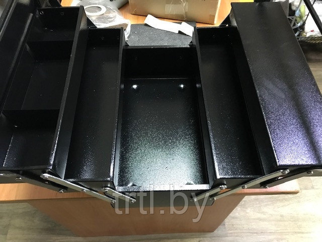 Ящик складной инструментальный металлический 5 секций код 1.16477