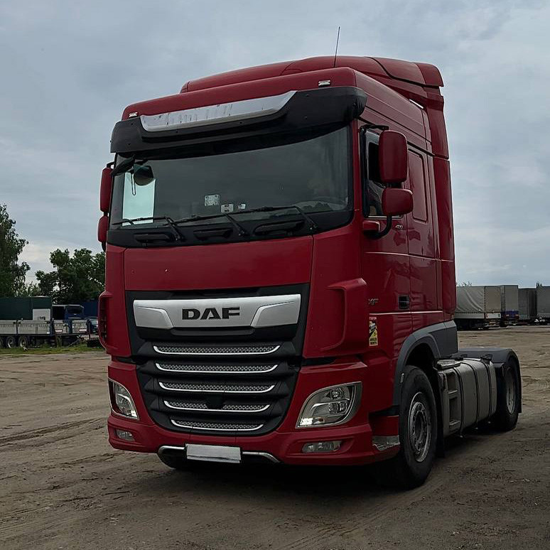 Гидрофикация тягача DAF под самосвальный полуприцеп