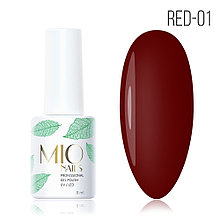Mio Nails гель-лаки RED 01 8мл