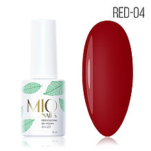 Mio Nails гель-лаки RED 04 8мл