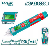 Индикатор напряжения бесконтактный 12-1000В TOTAL THT210003