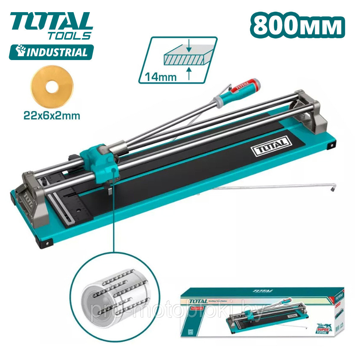 Плиткорез ручной 800 мм TOTAL THT578001