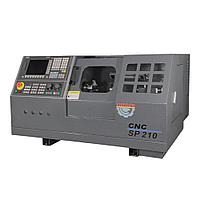 SP210 CNC Токарный станок с ЧПУ с горизонтальной станиной