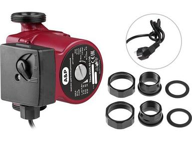 Насос циркуляционный Titan-RS25-60-130, A&P (55-100 Вт, 3300 л/ч, 6 м, для водоснабжения/отопления)