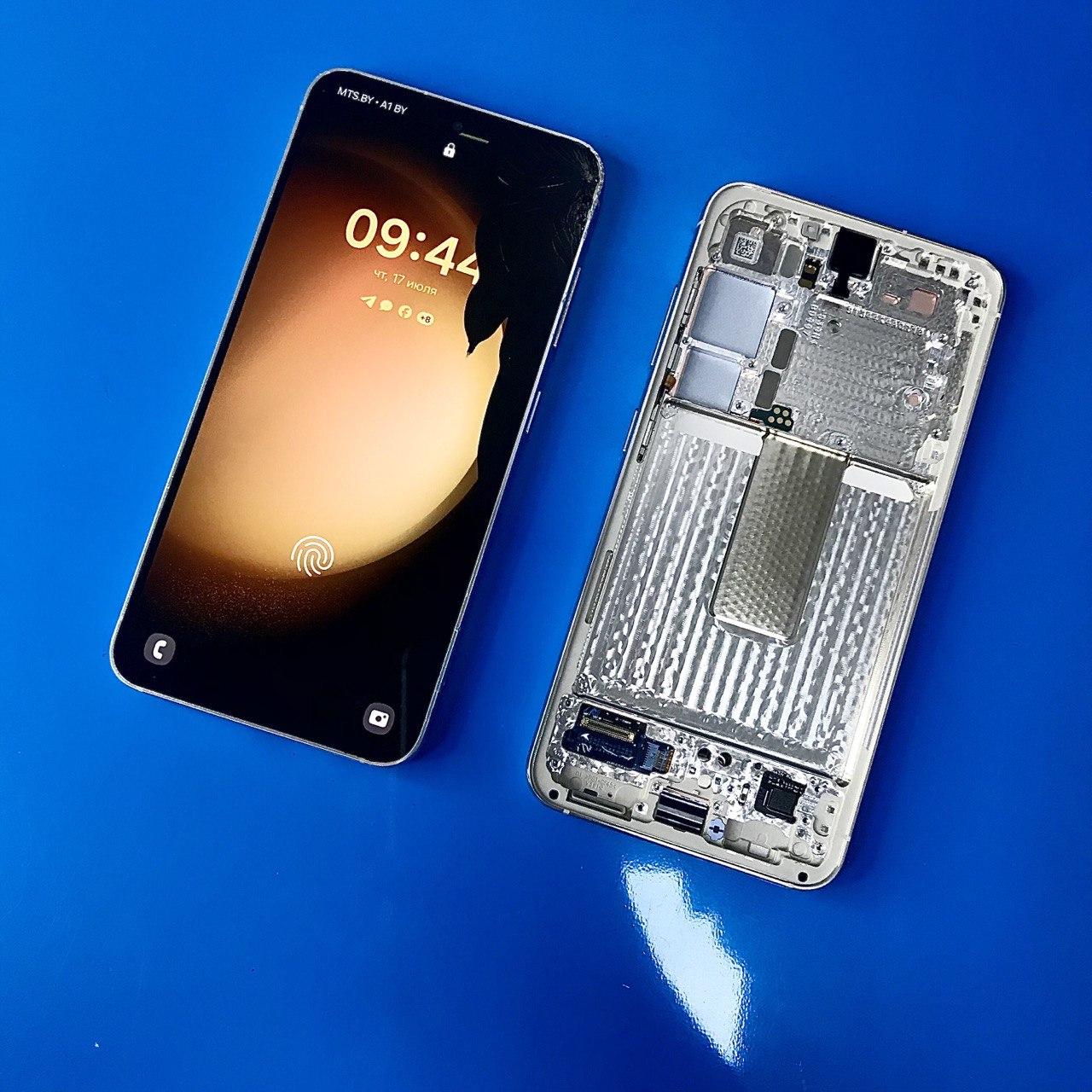 Samsung Galaxy S23 - Замена экрана (дисплейного модуля), оригинал