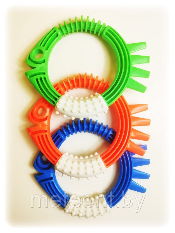 Тактильные рыбки-кольца для ныряния (3 шт) HYDROTONUS