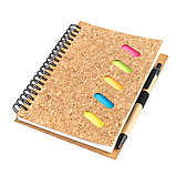 Блокнот Гарольд со стикерами и ручкой, фото 4