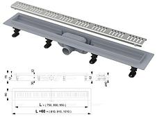 Водоотводящие желоба AlcaPlast