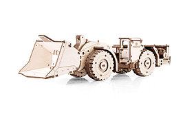 Погрузочно-доставочная машина МоАЗ-4075. Деревянный пазл 3D - конструктор EWA