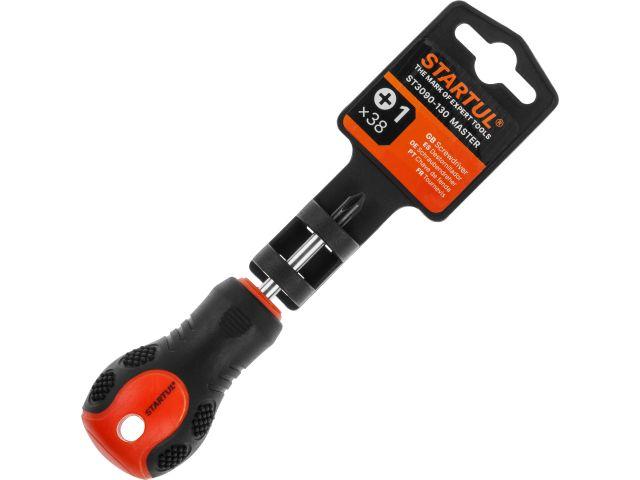 Отвертка "+" №1  38мм PH STARTUL MASTER (ST3090-130)
