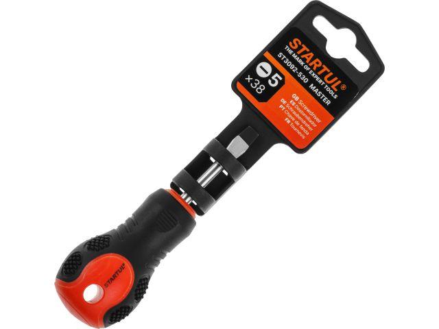 Отвертка "-" 5,0х 38мм SL STARTUL MASTER (ST3092-530)