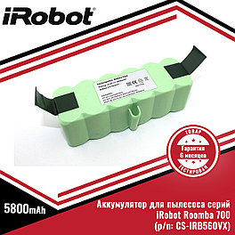 Аккумулятор (батарея) для пылесоса iRobot Roomba 700 серий (p/n: CS-IRB560VX), Li-ion 14.4V, 5800mAh