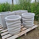 Цветочница бетонная "Витая" 400х380х300 мм., фото 3