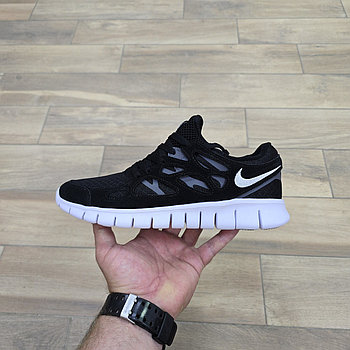 Кроссовки Nike Free Run 2 Black White