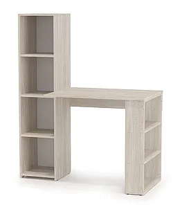 Компьютерный стол ПКС 1 (ясень анкор светлый) Олмеко