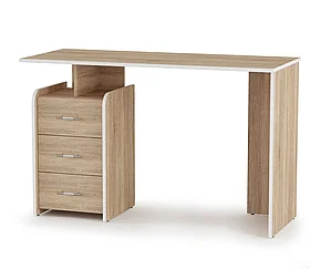 Компьютерный стол ПКС 8 (дуб сонома) Олмеко