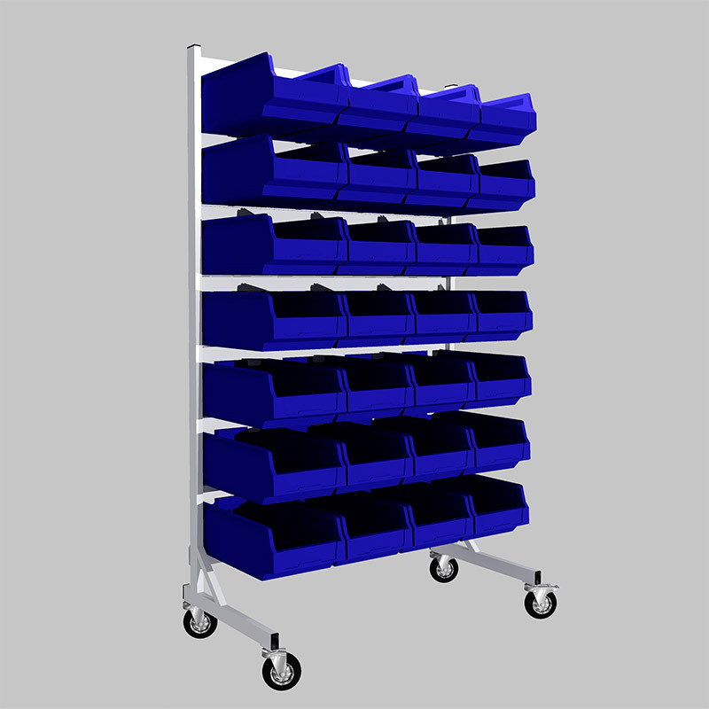 Стеллаж для метизов LS 00.00.070 мобильный