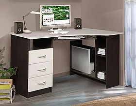 Стол компьютерный Престиж венге/дуб шамони Мебель Класс
