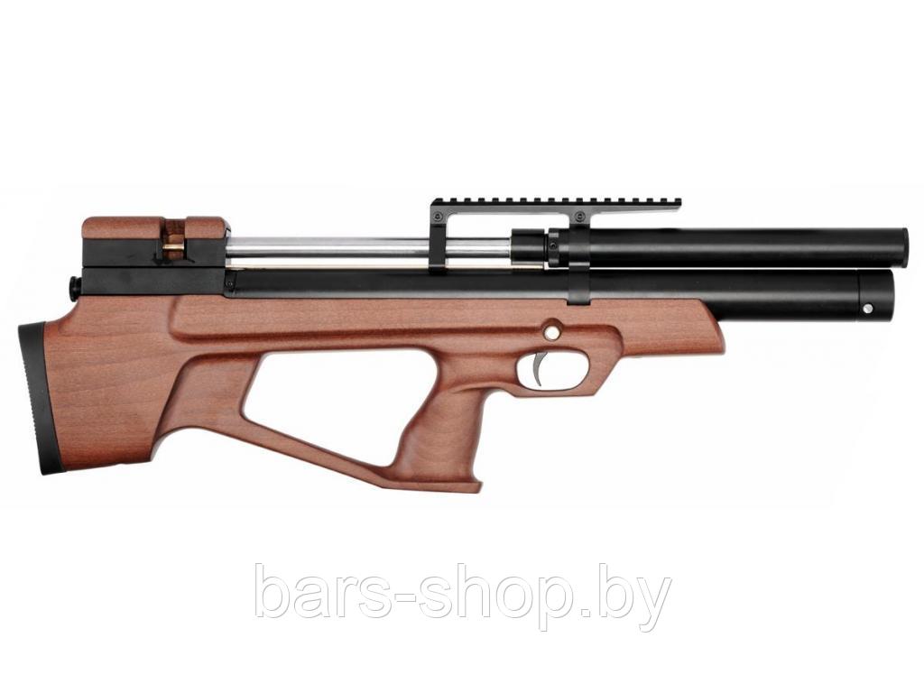 Пневматическая винтовка Dobermann Alfa Булл-пап 5,5 мм (PCP, дерево, ствол AP350, передний взвод)