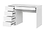 Стол компьютерный SV-Мебель К № 13 серия 2 белый глянец, фото 4