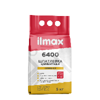 Шпатлевка цементная финишная ilmax 6400