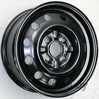 Штампованный диск Евродиск 64E45H ED Black 6x15 4x114.3 ET45 DIA67,1