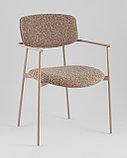 Стул Stool Group Doe коричневый бежевые ножки, фото 2