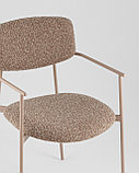 Стул Stool Group Doe коричневый бежевые ножки, фото 5