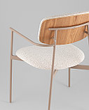 Стул Stool Group Doe светло-бежевый бежевые ножки, фото 4