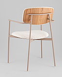 Стул Stool Group Doe светло-бежевый бежевые ножки, фото 5