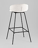 Стул барный Stool Group Nita букле светло-серый, фото 6