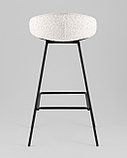 Стул барный Stool Group Nita букле светло-серый, фото 5
