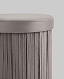 Пуф Stool Group Store Round антрацитовый складной с ящиком, фото 5